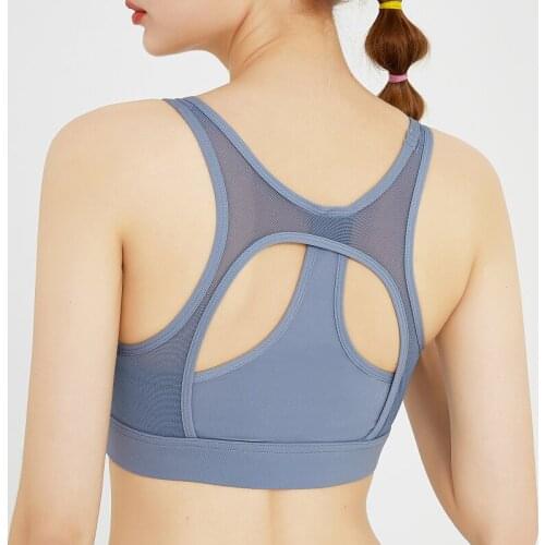 Seamless Sports Bra Women, Push Up Sport Top for fitness, U Back Padded Sports Bras Vest, Shockproof Running Gym Workout Bra