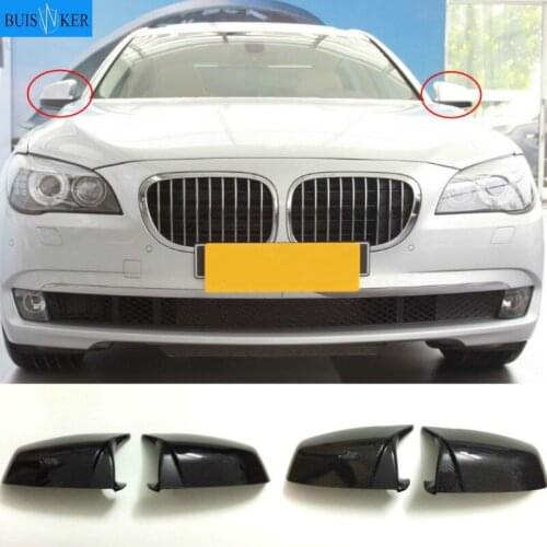 Carbon Fiber Car Side Rearview Mirror Cover 51167187431 51167187432 for BMW F10 F11 E60 E61 F01 F02 E63 E64 F12 F13 LCI