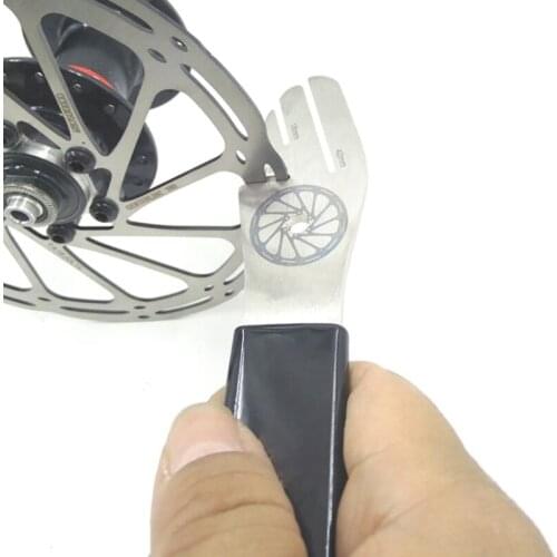 Mountain Bicycle Disc Flattening Correction Wrench Stainless Steel Tool MTB Bike Bicycle Disc Brake Rotor Alignment Truing Tools