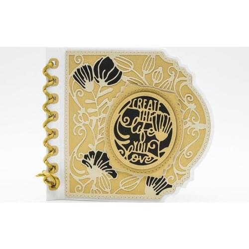 Julyarts Hand Account Cutting Dies Stencil For DIY Scrapbooking Card Stencil Paper Craft Handmade