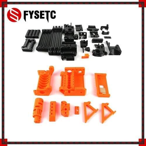 3D Printer PLA Required PLA Plastic Parts Set Printed Parts Kit For Prusa i3 MK2.5S MK3S MMU2S Multi Material 2S Upgrade Kit