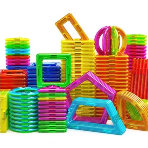 Mini Magnetic Designer Construction Set Magnetic Designer Building Block Set Magnet Educational Toys For Children Kids Gift