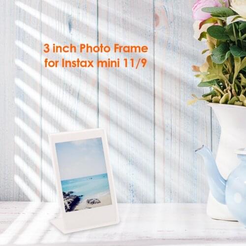 Fujifilm Instax Mini Film Photo Frame Picture Crystal Art Frames Birthday Gifts Desk Decoration Table Frame Photo Holder