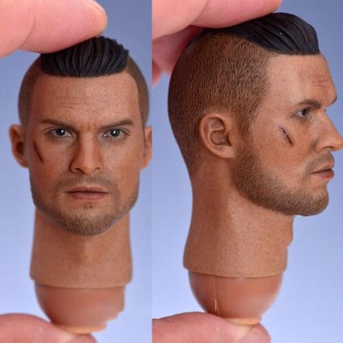 New Arrival VM017 1/6 The Dark Zone Agent Head Sculpt For 12'' Inch Male Dolls Men Head Carving In Stock