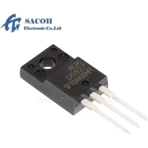 New Original 10PCS/Lot SF10A400HPI or SF10A400HPR SF10A400H or SF10A600HPI SF10A600H TO-220F 10A 400V Power MOSFET Transistor