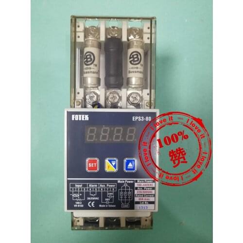 Original import belt fan EPS3-80 three-phase solid state relay power regulator EP