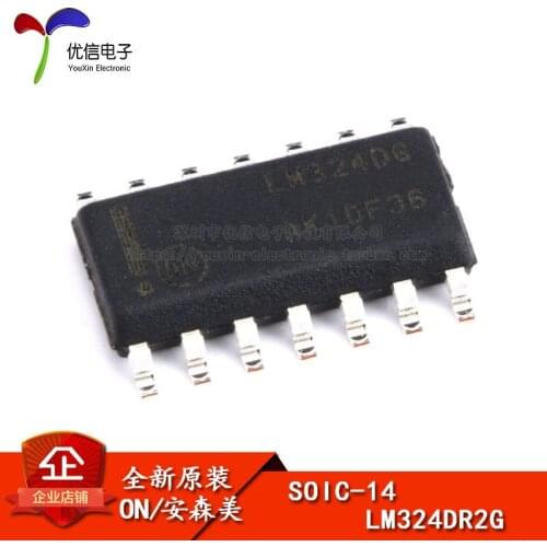Genuine original patch LM324DR2G Quad operational amplifier 1MHZ 0.6V / US 14SOIC