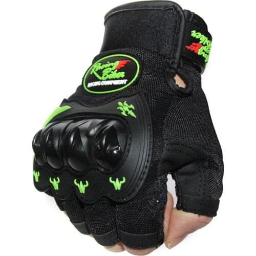 Cycling Half Finger Gloves Bicycle Tactical gloves Riding Hand Protection Mitten Knight Style Shock Absorption Breathable