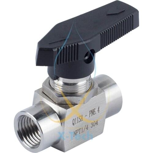 Ball Valve 1/4" , Full Port FNPT, SS304