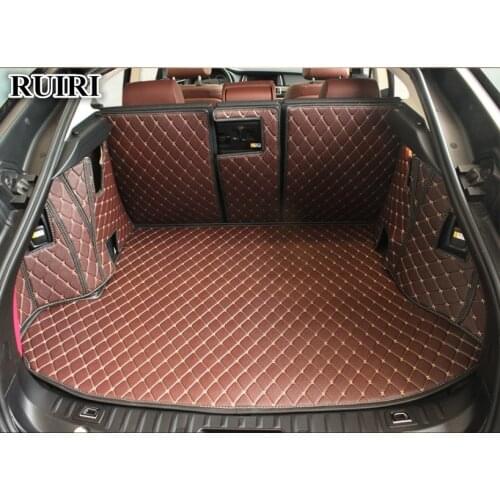 High quality! Full set car trunk mats for BMW 5 series GT 525i 528i 530d 535i F07 2017-2009 durable boot carpets cargo liner mat