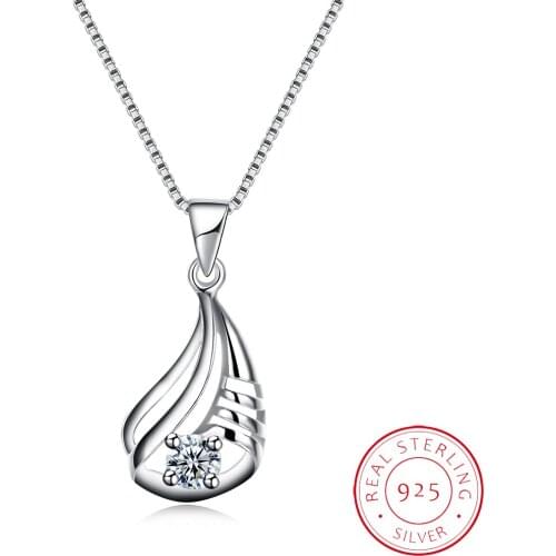 ZEMIOR Chokers Necklaces For Women 925 Sterling Silver Irregular Hollow Clear Cubic Zirconia Necklace Hot Sale Fine Jewelry