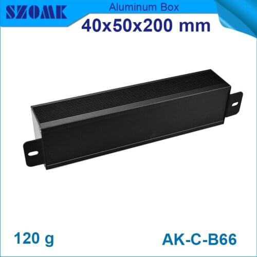 4pcs/lot 40x50x200L mm good quality Aluminum shell PCB Aluminum enclosure Chassis heat radiation box