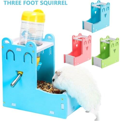 Hamster Water Bottle Small Animal Accessories Automatic Feeding Device Food Container 3 Styles 1 Pc Pet Drinking Bottles