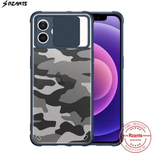 Rzants For iphone 12 Mini iphone 12 Pro Max Case Hard [Camouflage Lens] Lens Protect Slim Crystal Clear Cover