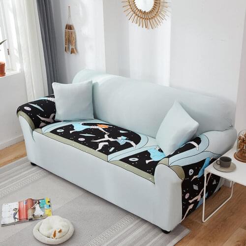 Stretchable Elastic Recliner Sofa Spandex Protection Cover Sectional Couch Covers Protector Sofa Removable Slipcover Sofa