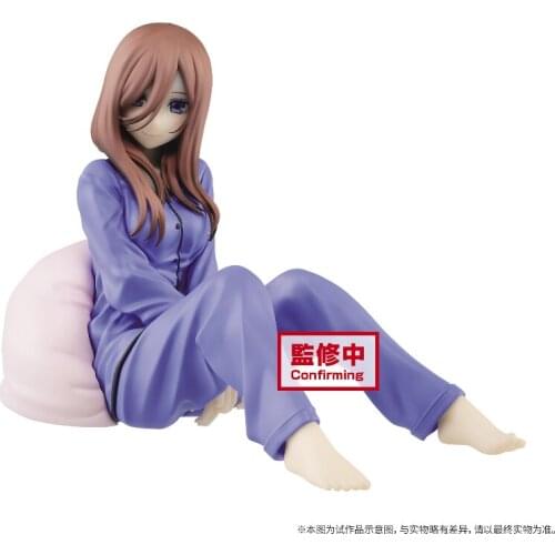 BANDAI Banpresto Nakano Miku The Quintessential Quintuplets pajamas Anime Toys Figure BP63987