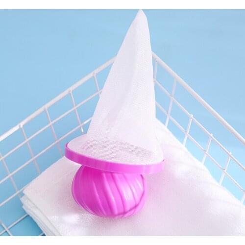 Reusable Washing Machine Laundry Balls Discs Hair Removal Catcher Filter Mesh Pouch Cleaning Balls Bag Dirty Fiber Collector