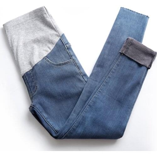 Maternity Trousers Fashion Pregnancy Pencil Pants Maternity Belly Pant Skinny Jeans For Pregnant Wome