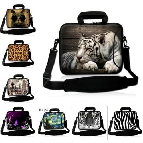 Laptop Shoulder Bag Notebook Carry Case sleeve Computer Cover For 10.1" 11.6" 13.3" 14" 15.4" 15.6" 17.3" 17.4" Laptop Tablet
