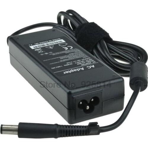 By dhl or ems 50 pcs Laptop charger for HP 19V 4.74A 7.4*5.0mm for hp pavilion dv6 ac adapter power supply