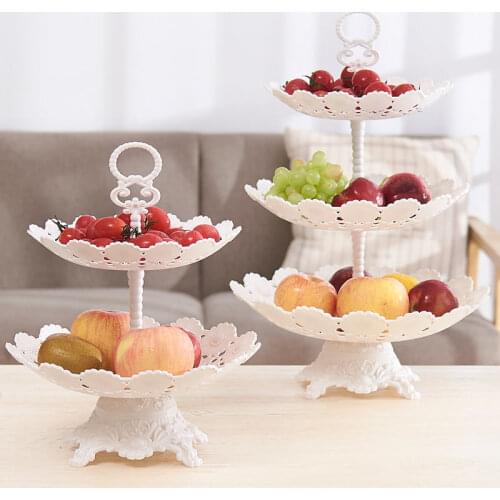 Cake Stand Afternoon Tea Wedding Plates with Base Party Tableware New Bakeware Plastic Tray Display Rack Cake Decorating Tools