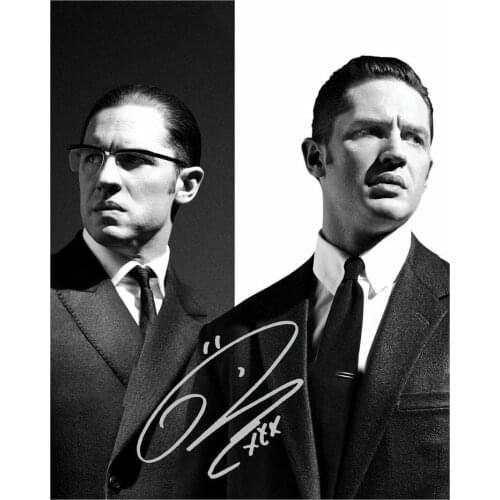 TOM HARDY SIGNED Art Film Print Silk Poster Home Wall Decor 24x36inch