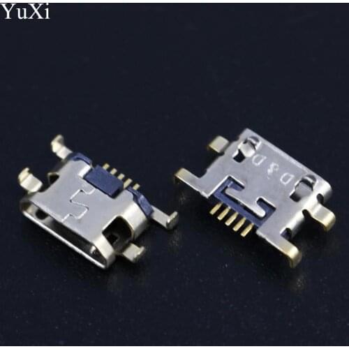 YuXi 20pcs Micro USB jack Charging Socket Connector For ZTE V815W For lenovo A798T A590 A808 A706T A670T S890 S820 S880 A710
