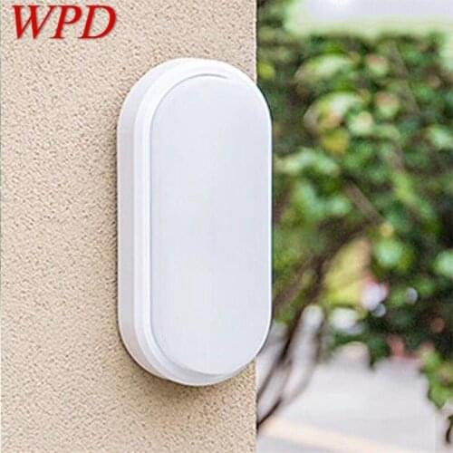 WPD Outdoor Sconce Light LED Waterproof Modern Wall Lamp Creative Decorative For Patio Garden Porch Balcony Courtyard