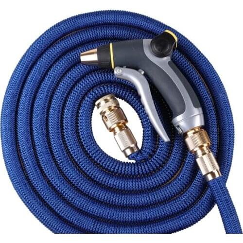 Car Wash Water Gun Telescopic Pipe Hose Punch Artifact Water Head Nozzle Grab Water Tool High Pressure Hose for Pressure Washer