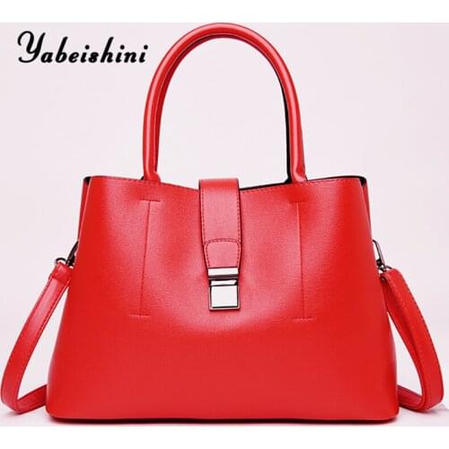 Yabeishini 2020 New Fashion women luxury handbags women bags designer shoulder bag a main brand Leather crossbody bag for women