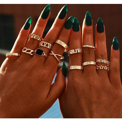 YJ-WYW Punk Rings