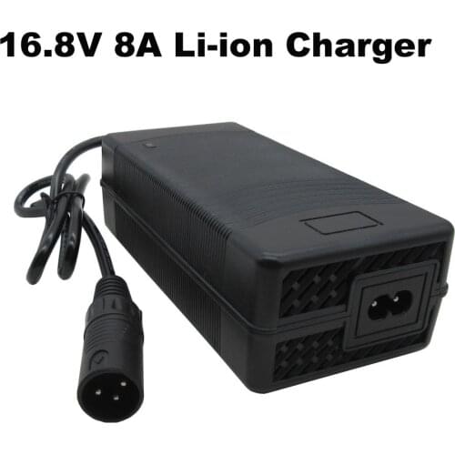 16.8V 3A 5A lithium battery charger Used for 4S 14.4V 14.8V li-ion polymer batterry pack EU US UK AU Plug free shipping