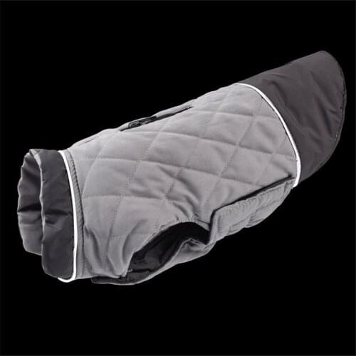 Winter Warm Dog Clothes Waterproof Pet Padded Vest Zipper Jacket Coat For Small Medium Large Dogs Pug Chihuahua Ropa Para Perros