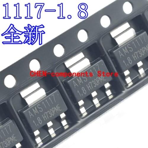 20pcs AMS1117-1.8V SOT-223