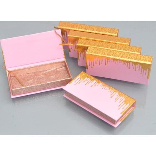 30/pack Wholesale Eyelashes Box Package Lash Boxes Packaging Faux Cils Magnetic Eyelashes 25mm Mink Lashes Makeup Cases Vendors