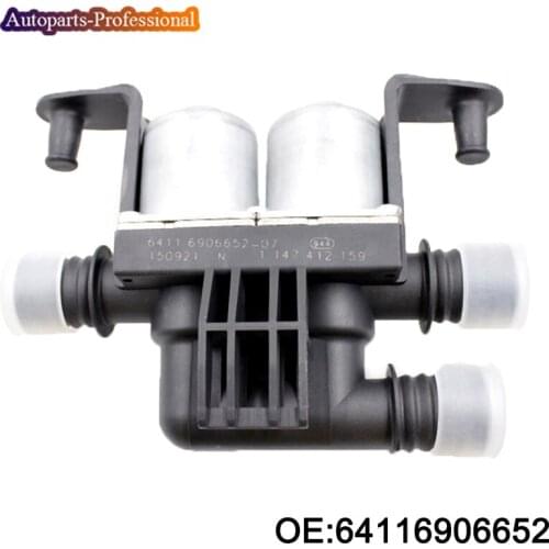 64116906652 64 11 6 906 652 New Heater Control Valve Solenoid Fit For BMW E60 E63 E64 E65 E66 car accessories