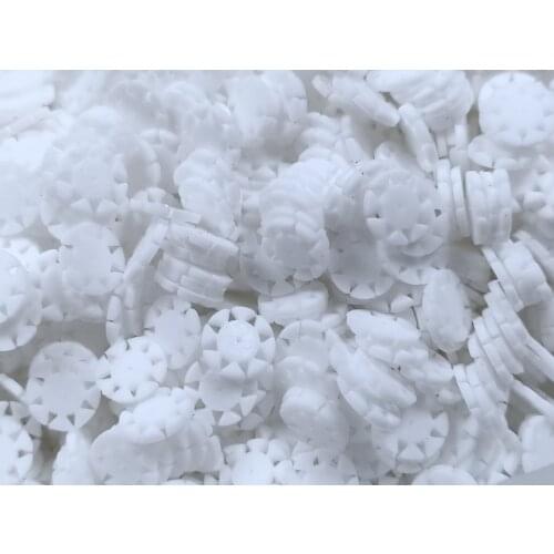 White Color Dental Safety Memo Disc SMD For Endodontic Rotary Files Autoclave 135