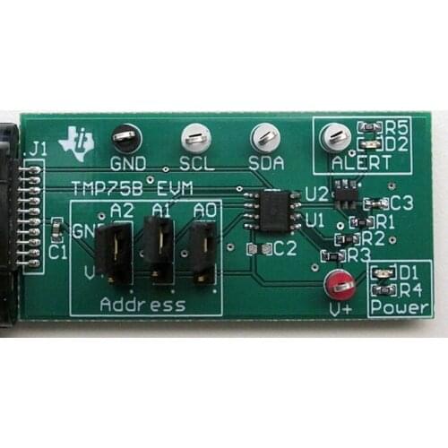 Free shipping TMP75BEVM:TMP75B digital output temperature sensor evaluation module