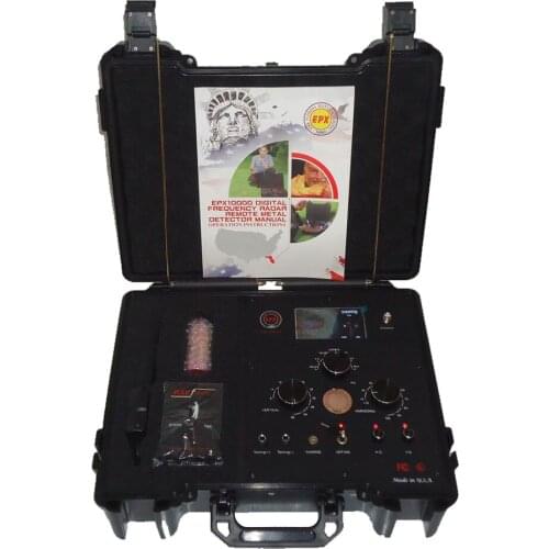 EPX10000 Long Range Underground Metal Detector with degausser Eliminate interference signals