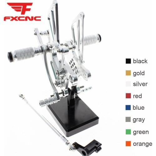 For Honda Nsf100 Nsr50 Nsf 100 Nsr 50 2004-2010 Cnc Aluminum Alloy Motorcycle Rearset Footrest Footpeg Pedal Foot Peg Rear Set