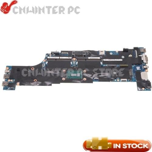 NOKOTION For Lenovo ThinkPad T550 Laptop Motherboard 00UR090 00JT403 LSZ-1 MB Intel Core SR23X i5-5300U CPU DDR3L