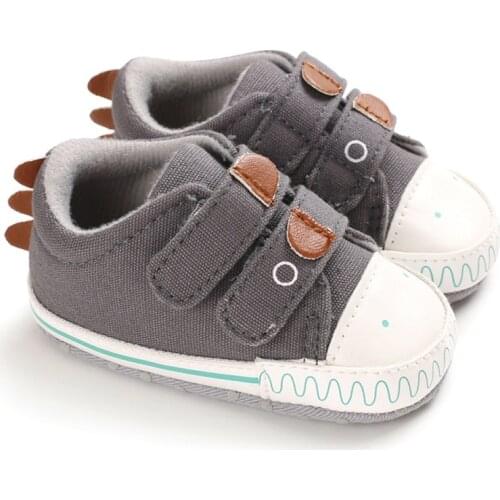 0-18M Baby Boy Shoes Canvas Animal Cartoon Print Cute Comfortable Soft Bottom Toddler Shoes 2021