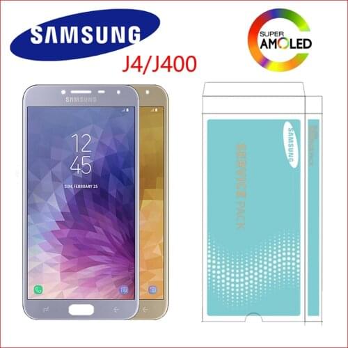 Original 5.5'' AMOLED LCD For SAMSUNG Galaxy J4 Lcd J400F J400F/DS J400G/DS Lcd Display With Touch Screen Assembly Replacement