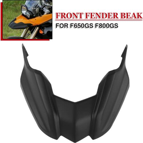For BMW F800GS F 800 GS F800 Motorcycle Front Fender Beak Fairing Cowl Extension Wheel Extender Cover 2008 2009 2010 2011 2012