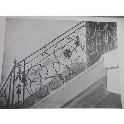 Hench 19 century wrought iron stair railing wrought iron balustrade
