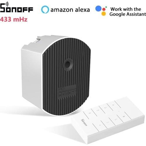 SONOFF D1 Wifi Smart Dimmer Switch DIY For eWelink APP Remote Control Support 433MHz Compatible With Alexa Google Home Assistant