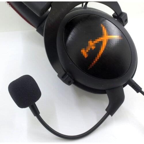 Replacement Mic 3.5mm Game Microphone Boom for HyperX Cloud 2 II HyperX Cloud Sliver Headphones