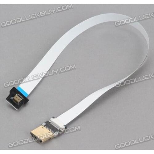 FPV Super Soft Shielding HDMI to Micro HDMI Cable for Gopro Hero 3/3+ Camera 15CM