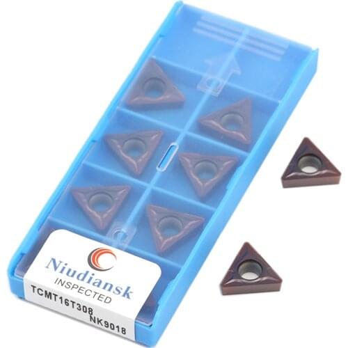 TCMT16T304 NK9018 External Turning Tool TCMT16T308 NK9018 CNC Lathe Cutting Tool Carbide Inserts TCMT16T3 Stainless Steel Cutter