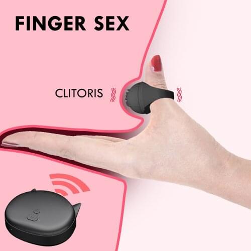Women Finger Massage Ring Mini Vibrator Nipple G-spot Clitoris Stimulator Sex Toys for Woman Man Remote Control Vibrators